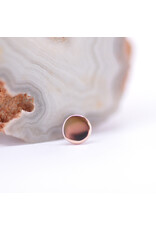 BVLA Polished Disc in 14k Gold Threadless Ends by BVLA!