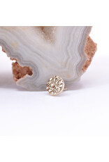 BVLA Hammered Disc 14k Gold Threadless Ends by BVLA!