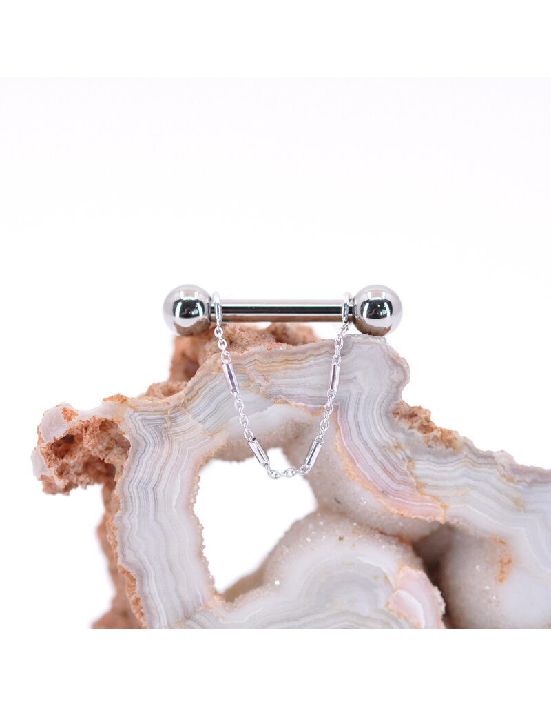 BVLA 12g 33mm Ophelia Chain Accessory in 14k White Gold by BVLA!
