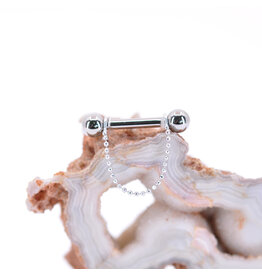 BVLA Achilles Chain 14k White Gold 12g 33mm