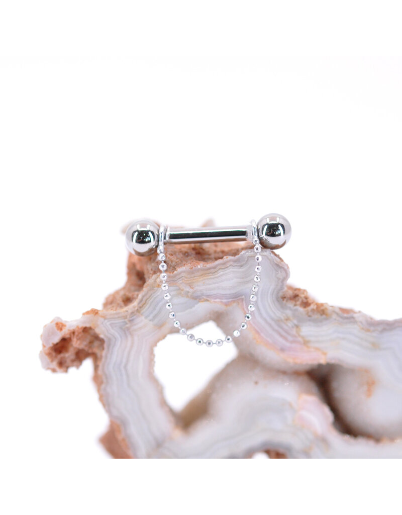 BVLA Achilles Chain 14k White Gold 12g 33mm