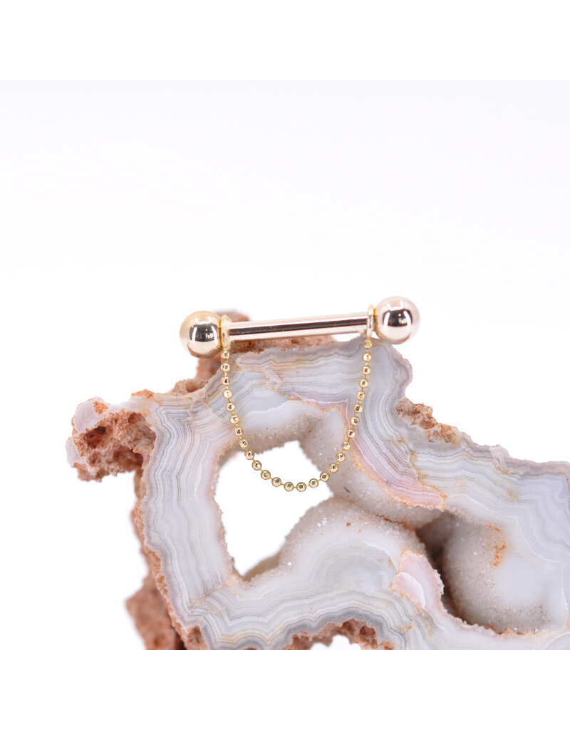 BVLA Achilles Chain 14k Yellow Gold 12g 33mm