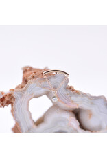 BVLA Kori 16g Threaded Ends with 2mm Genuine Diamond Bezel in 14k Gold by BVLA!