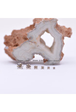 Neometal Champagne CZ Prong Titanium Threadless Ends by Neometal