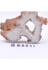 Neometal Lavender CZ Prong Titanium Threadless Ends by Neometal