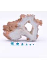 Neometal Mint Green CZ Prong Titanium Threadless Ends by Neometal