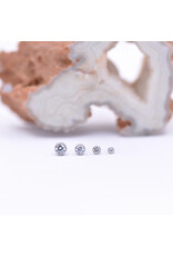 Neometal CZ Bezel Titanium Threadless Ends by Neometal