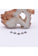 Neometal Flower Titanium Threadless Ends by Neometal