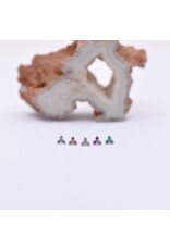 Neometal Trinity Prong Titanium Threadless Ends by Neometal