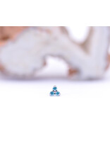 Neometal Trinity Prong Titanium Threadless Ends by Neometal
