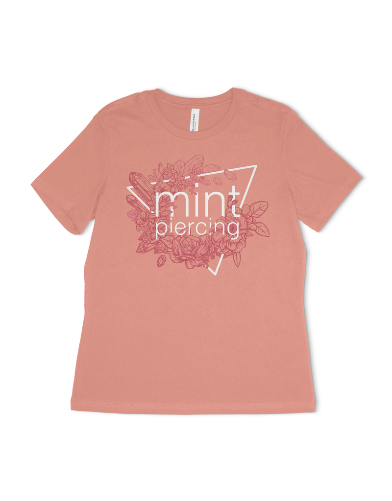 Floral Crystal T Shirts