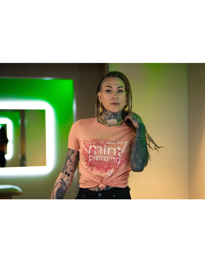 Floral Crystal T Shirts