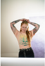 Skull and Gems Logo Short Sleeve Tee - Peachy