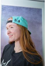 Love You Outdoor Snapback Hat - Seafoam