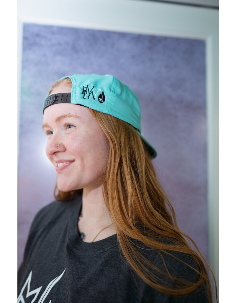 Love You Outdoor Snapback Hat - Seafoam