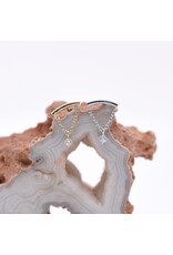 BVLA Kendall 2mm Round Prong Cz Charm Cable Chain 16g Threaded End 14k Gold