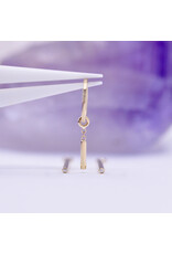 BVLA Zuko Charm 14k Gold 16g 0.8mm Diamond