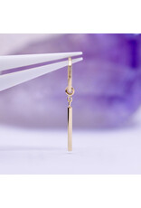 BVLA Zuko Charm 14k Gold 16g 0.8mm Diamond