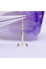 BVLA Zuko Charm 14k Gold 14g 1.25mm Diamond