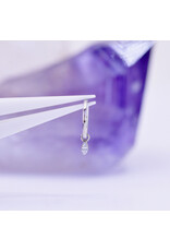 Anatometal Marquise Bezel Cz Charm Titanium 3x1.5mm