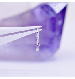 Anatometal Marquise Bezel Cz Charm Titanium 3x1.5mm