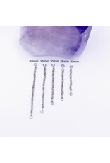 Anatometal 16g Dangle Chain Titanium