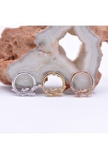 BVLA 16g 5/16" Left Facing Amity Seam Rings in 14k Gold by BVLA!
