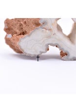 BVLA Cross Threadless End 14k