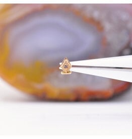 Phoenix Revival Third Eye Threaded End Rose Gold 16g
