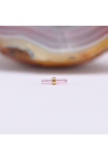 Quetzalli Bound By Love (Medium) Threadless End 14k Gold Yellow Pink Tourmaline