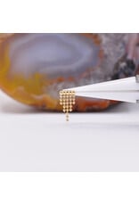 Quetzalli Cascade Threadless End 14k Gold Yellow