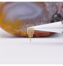 Quetzalli Cascade Threadless End 14k Gold Yellow