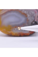 Quetzalli Diamond Shine Heart Threadless End 14k Gold Yellow