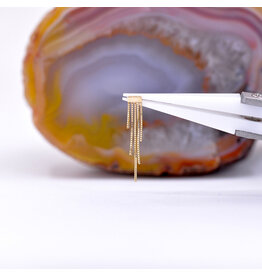 Quetzalli Glimmer Threadless End 14k Gold Yellow