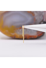 Quetzalli Nova High Polished Threadless End 14k Gold Yellow