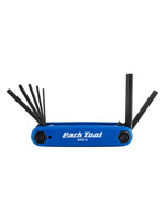 Tool Park AWS-10 Fold up hex Wrench Set