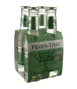 Fever Tree Elderflower Tonic Water 4pk.