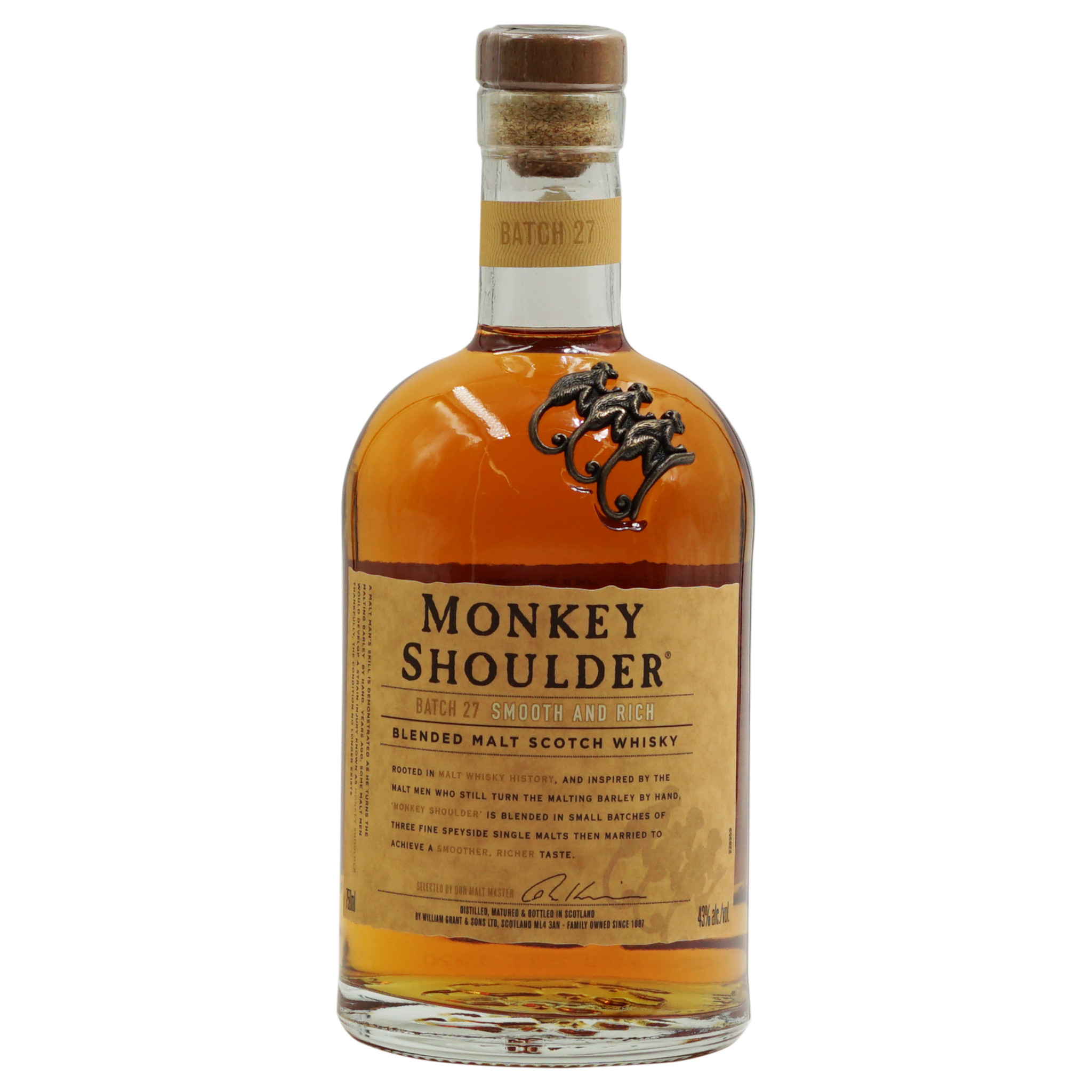 monkey shoulder whiskey gluten free