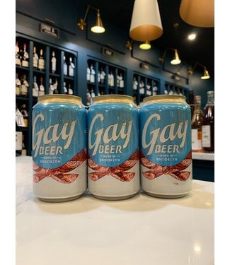 Gay Beer Golden Lager 6pk 12oz Cans