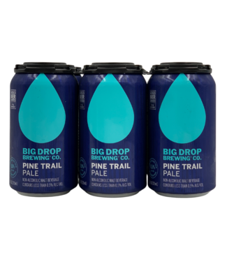 Big Drop, Pine Trail Pale Ale 6pk 12oz Cans Non Alc