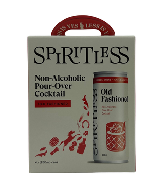 Spiritless, Old Fashioned Cocktail 4pk 250ml cans