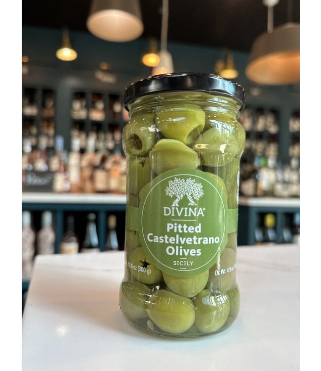 Divina Castelvetrano Pitted Olives 4.9oz