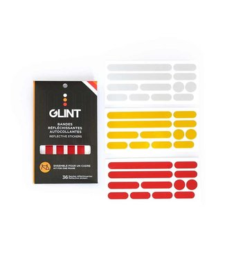 GLINT Reflective GLINT Reflective, Ensemble pour cadre 3 couleurs, Blanc/Jaune/Rouge, Kit