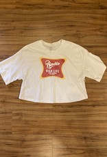 RADIO JERSEY CROP TOP TEE