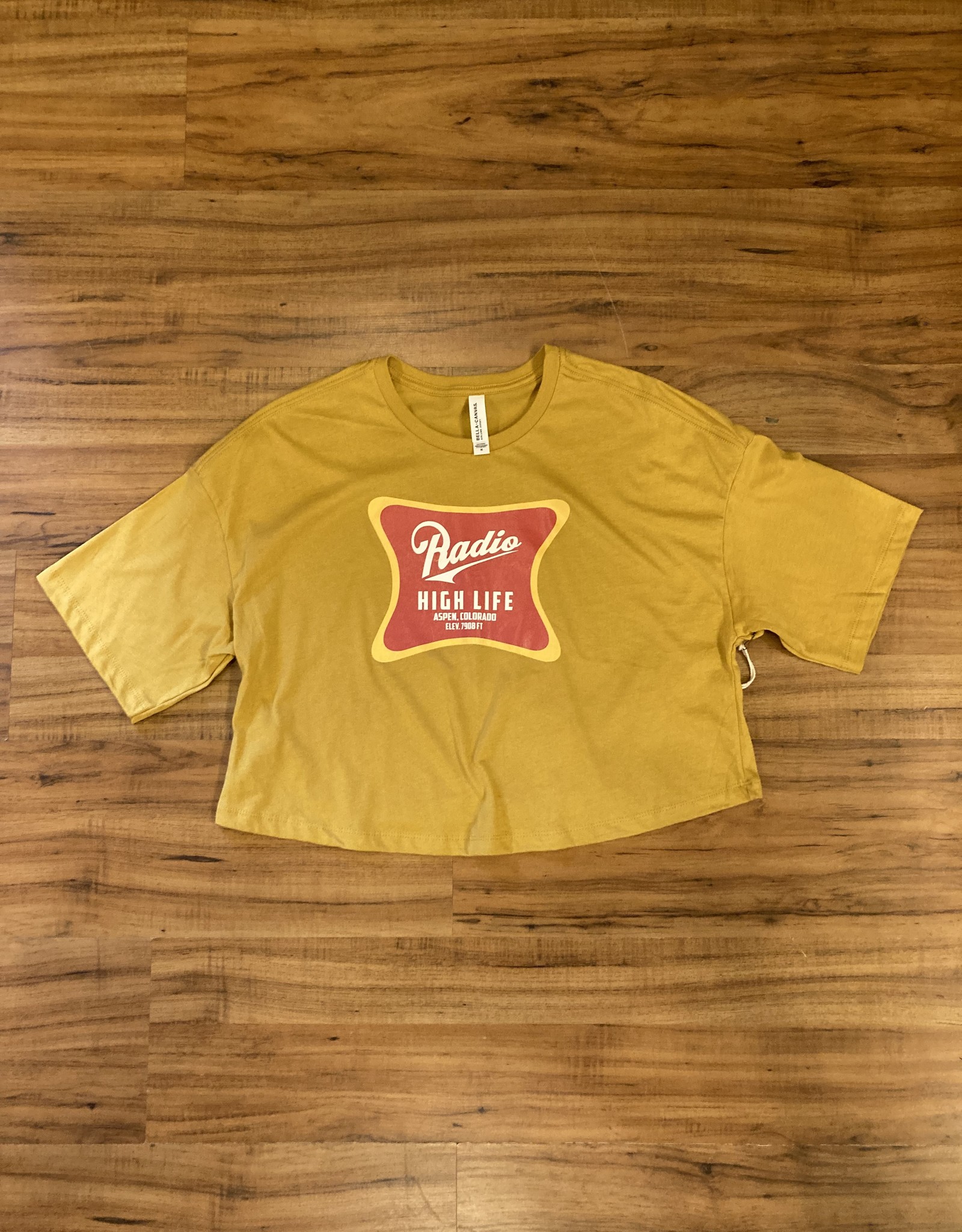 RADIO JERSEY CROP TOP TEE