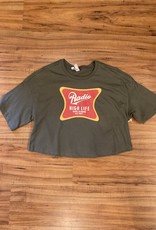 RADIO JERSEY CROP TOP TEE