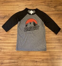 RADIO MAROON BELLS BASEBALL TEE