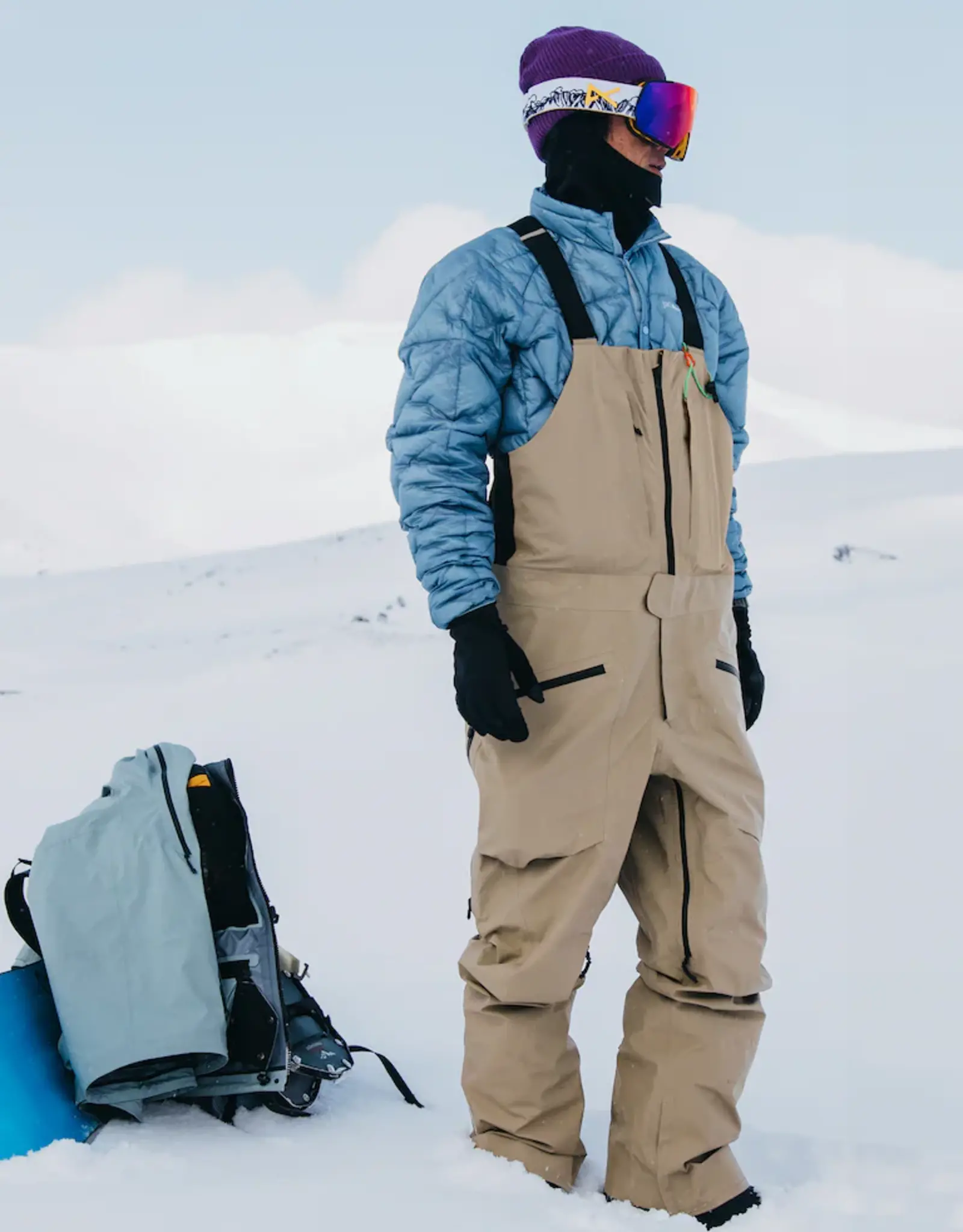 2025 Burton AK Freebird GORE-TEX 3L Snowboard Bib Pant 2025 Burton AK Freebird GORE-TEX 3L Snowboard Bib Pant