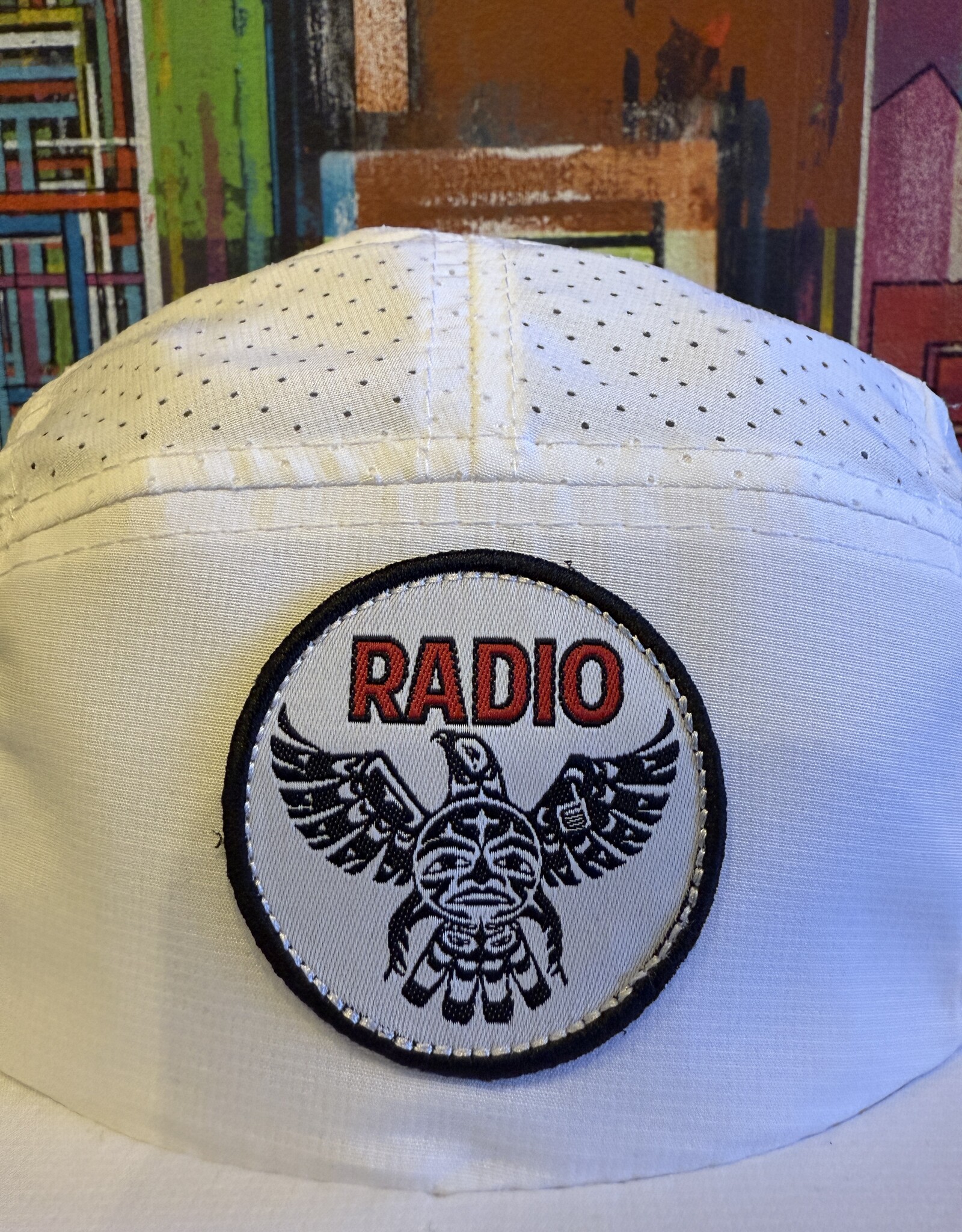 RADIO TOTEM LOGO RUNNER 5 PANEL HAT