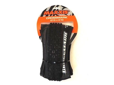 Maxxis Maxxis CrossMark 27.5x2.10 Folding MTB Tubeless Ready Bicycle Tire 120TPI